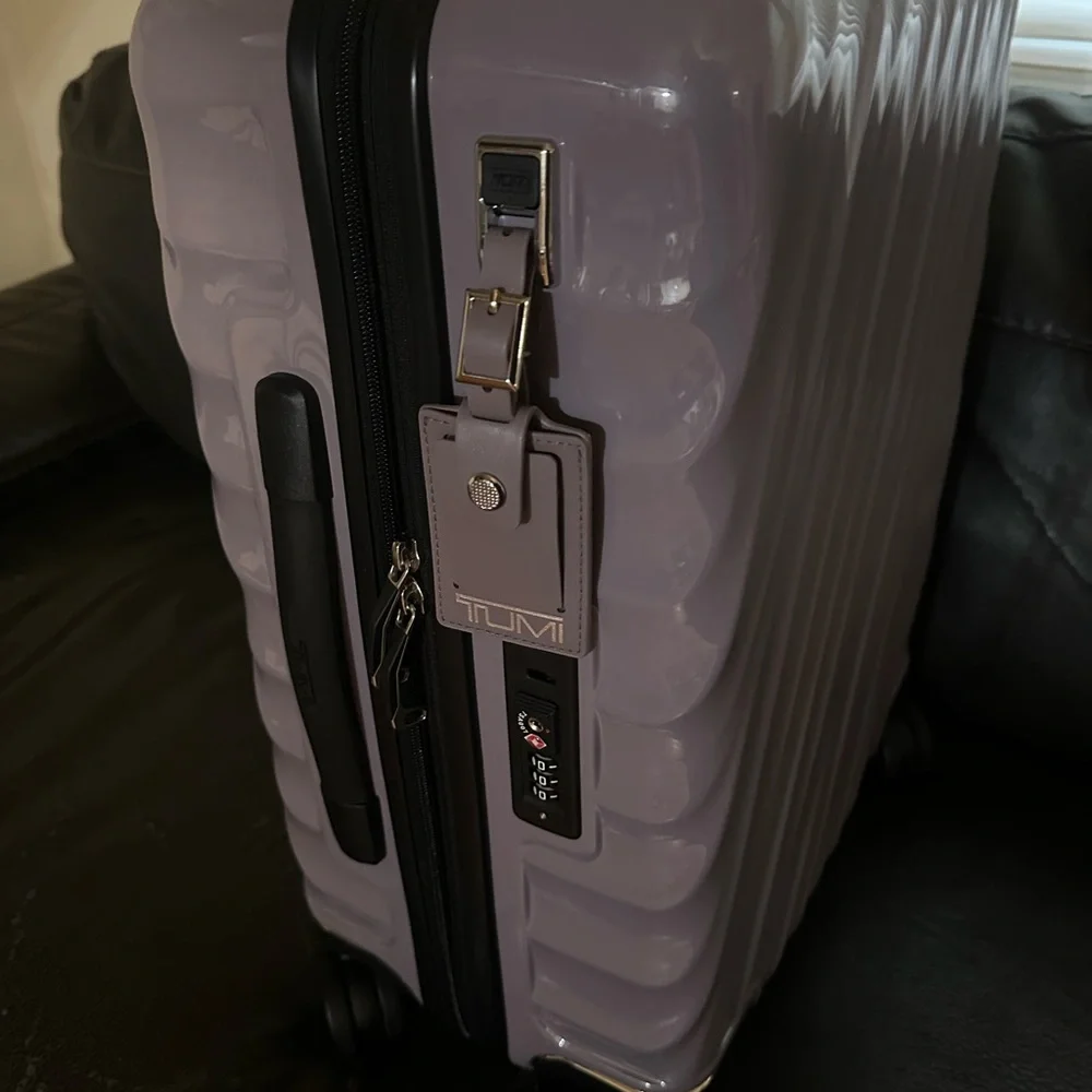 Tumi Lavender Hard Shell Luggage - Picture 1 of 4